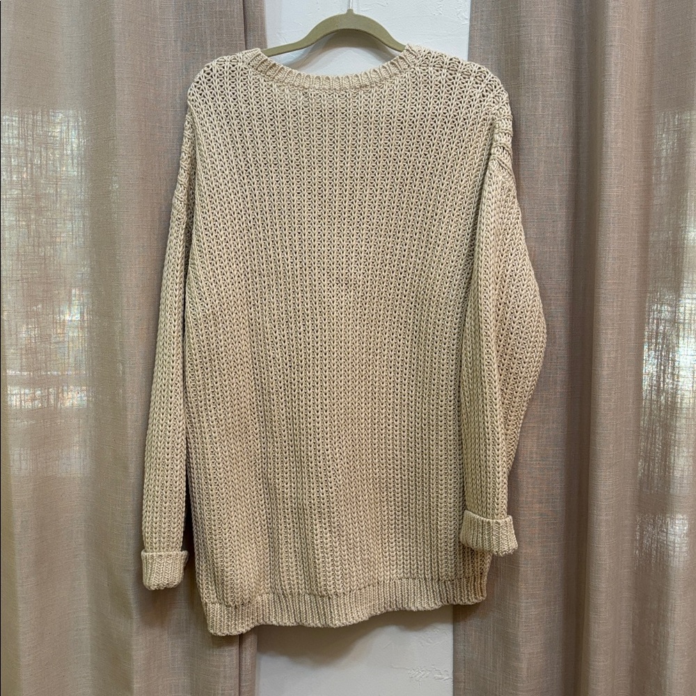 Jenni kayne cotton cabin V-Neck Sweater - Picture 3 of 3